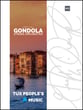 Gondola Orchestra sheet music cover
